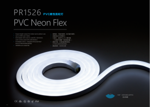 PR1526 PVC Neon Flex
