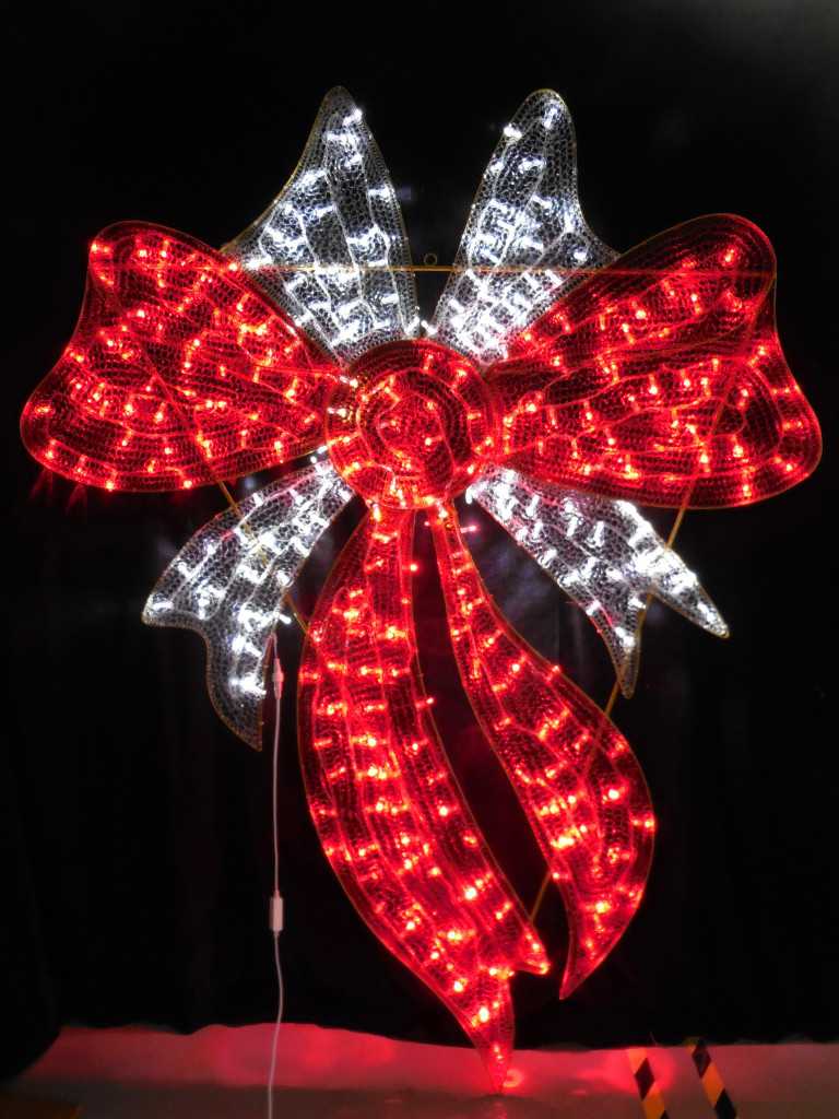 2D Bow W+Red – BeatiNeon Lighting Group